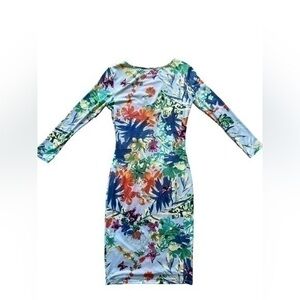 TbagsLosAngeles Bodycon beautiful floral dress